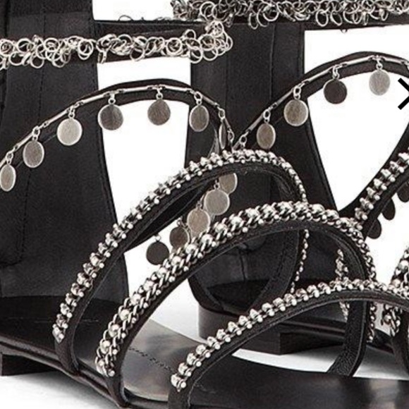 giuseppe zanotti NIB tall chained gladiators - Picture 6 of 6